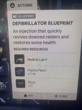 Arc Raiders DEFIB BLUEPRINT CHEAP!!!