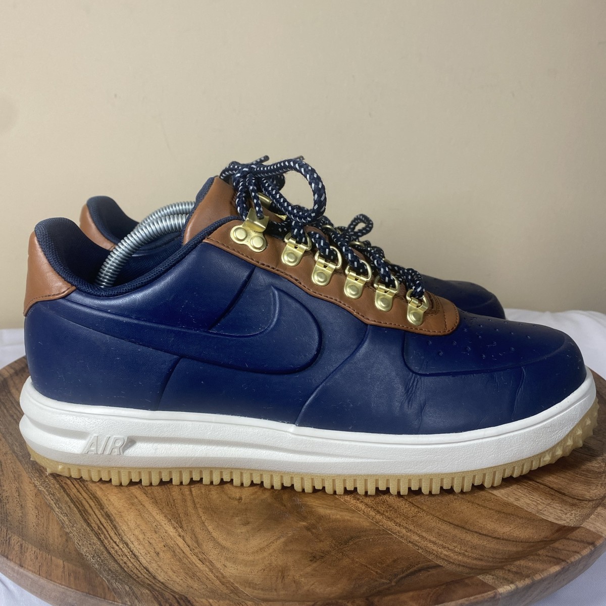 nike lunar force 1 duckboot low blue