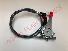 TROTTLE CABLE WITH LEVER JCB Part No. 910/44400 (same as 910/43900, 910/44200, 9
