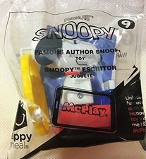 McDonalds  SNOOPY  Famous Author Snoopy 9  2018