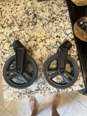 Baby Trend Expedition 2 In 1 Wagon Stroller Replacement Spare Front Wheels