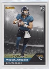 2021 Panini NFL Sticker & Card Collection Trevor Lawrence #100 Rookie RC j5j. rookie card picture