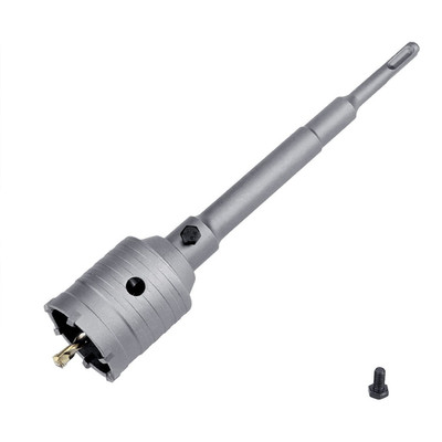 40Mm (1-4/7 Inch) Concrete Hole Saw with 220Mm SDS plus Shank Connecting Rod, Tu