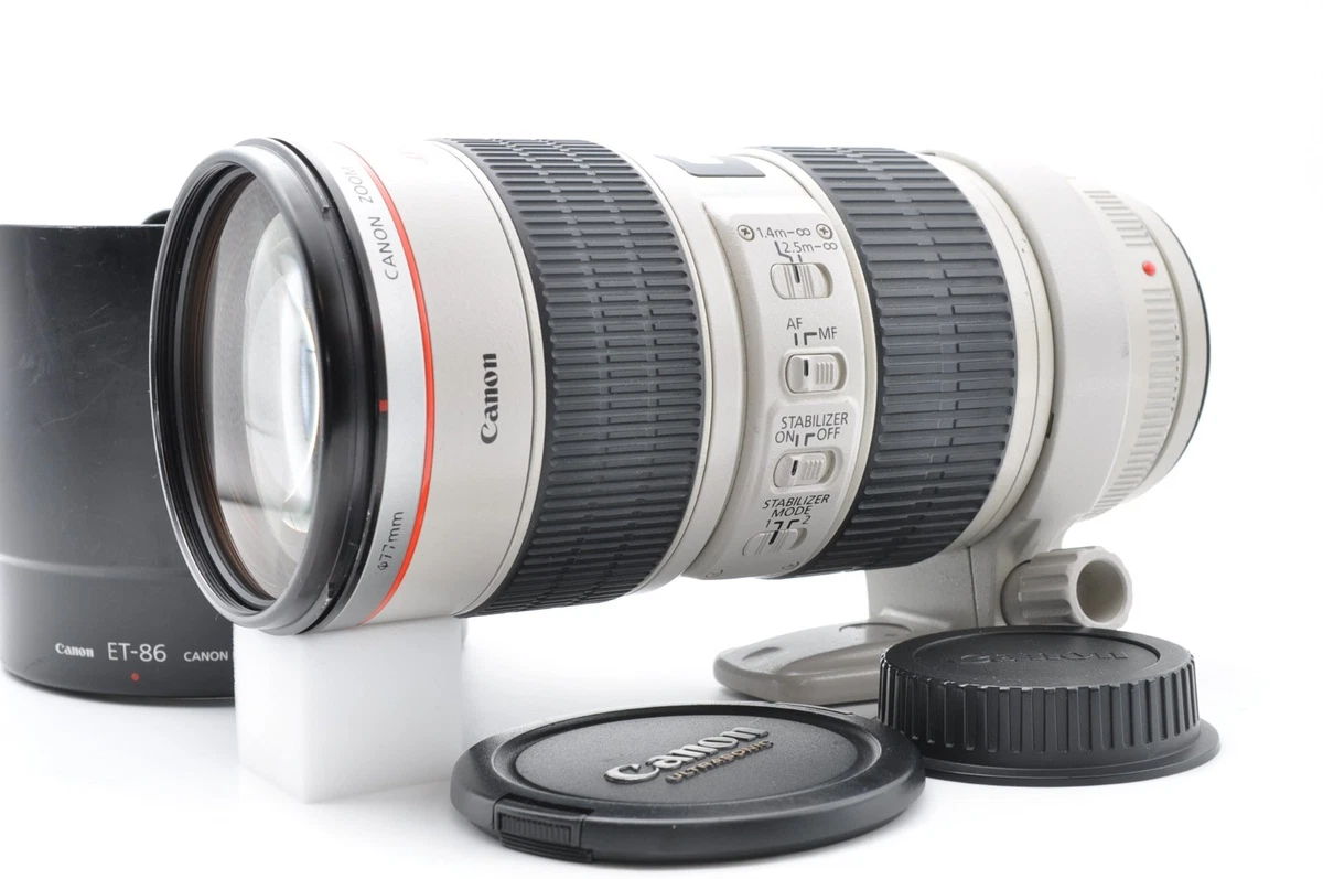 Canon 70-200mm Focal f/2.8 Camera Lenses for sale | eBay