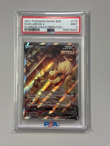 Flareon V graded PSA 9 for sale on eBay