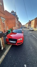 For sale: Audi A5 Black Edition Quattro – Bright Red – Manual.