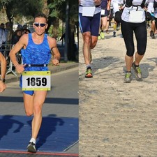 Multisport Number Belt No Fastener-Free Design Race Bib Holder Lightweight