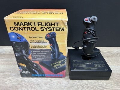 Vintage Thrustmaster Mark I Flight Control System In Original Box