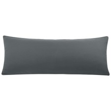 20x48 Brushed Microfiber Body Pillow Cover with Roll Rim, Soft Breathable Bod...