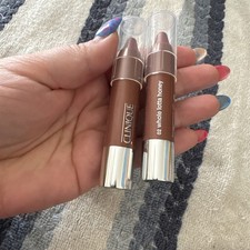 x2 Clinique Chubby Stick Moisturizing Lip Colour Balm 02 Whole Lotta Honey