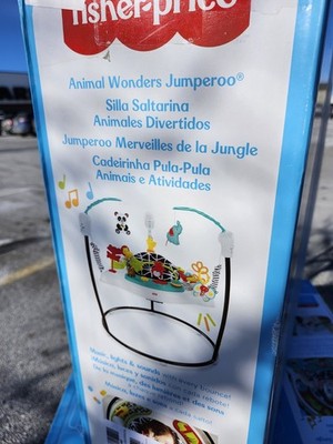 FISHER PRICE ANIMAL WONDERS MUSICAL JUMPEROO