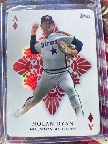 Nolan Ryan ALL ACES 2023 Topps Playing Card Insert Card # AA32