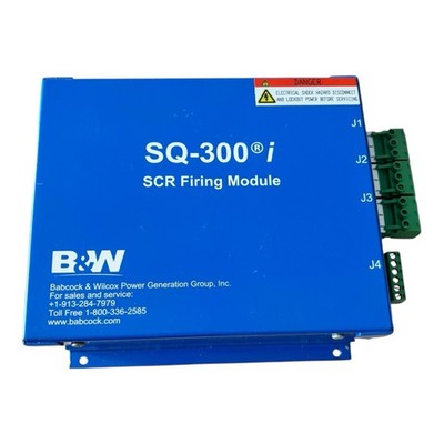 B&W SQ-300i SCR Firing Module Babcock & Wilcox Power Generation Control Unit