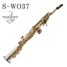 YANAGISAWA S-WO37 Silver Sonic Soprano Saxophone Bb Clear Lacquer Finish