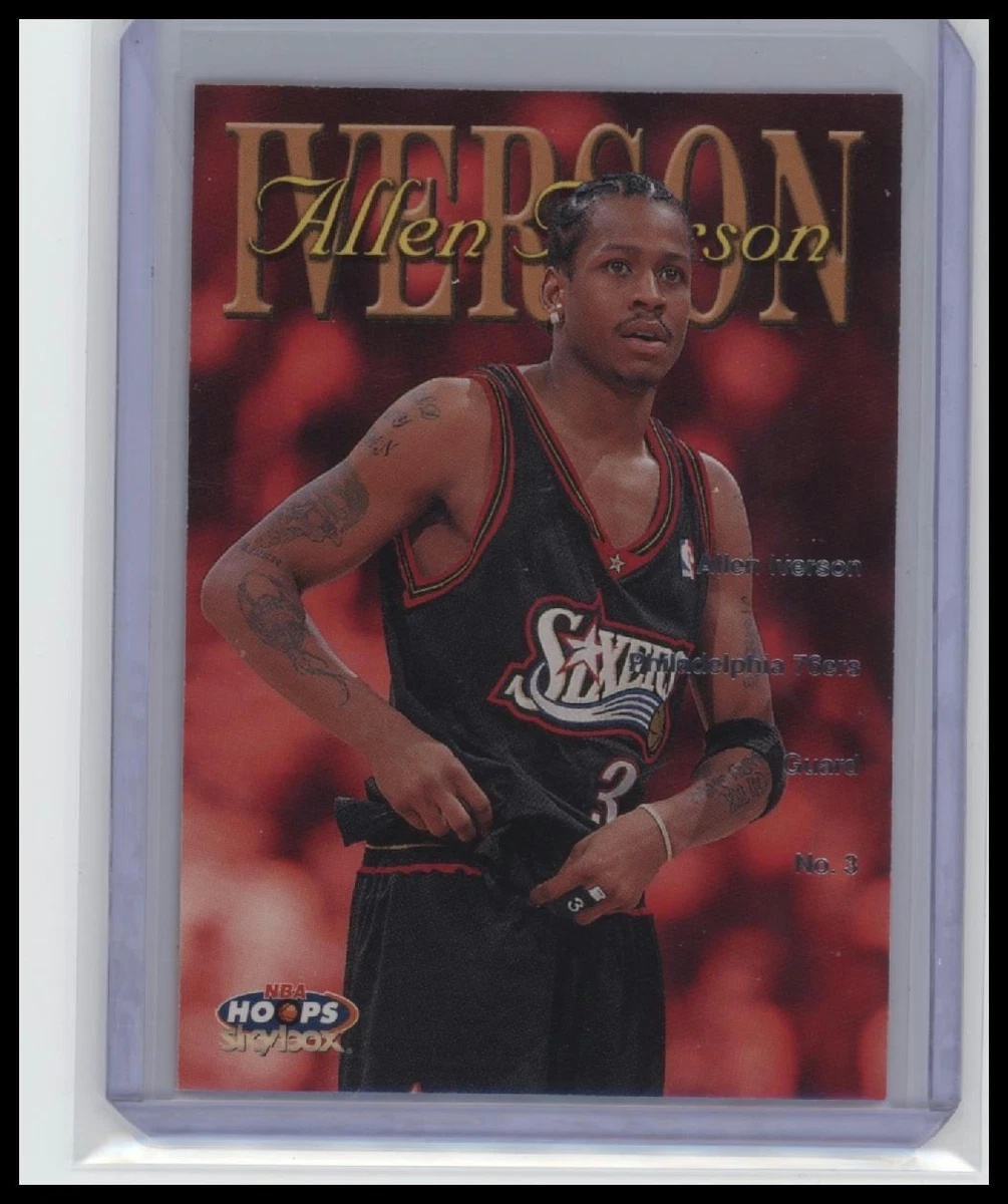 25+ Allen Iverson Basketball Sports Trading Cards & Accessories