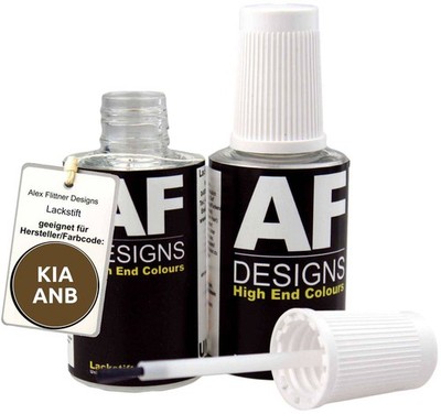Lackstift für KIA ANB Latte Brown Metallic schnelltrocknend 2x20ml Autolack