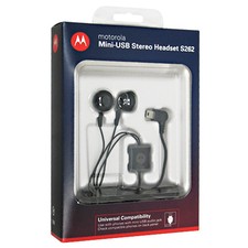 Motorola 89169N S262 MiniUSB Stereo Headset for MOTORAZR V3 V3xx MAXX V6 V360