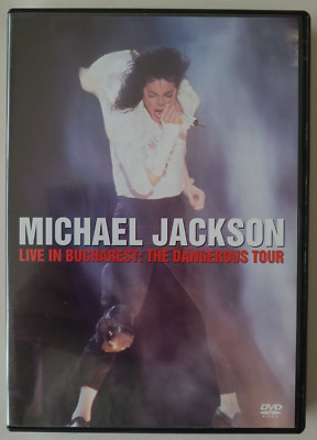 Michael Jackson Live In Bucharest: The Dangerous Tour DVD.