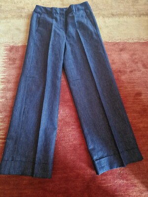 S'Max Mara, Baumwolle/Leinen Hose, Neu, mit Etikett, Gr.34, NP259 Euro