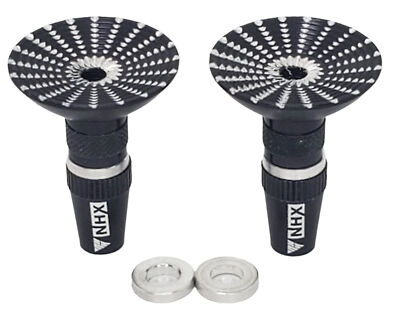 NHX RC Alum Transmitter Gimbal Stick Ends M4 FrSky M7 M9 X10 X12S X9E X9D -Black
