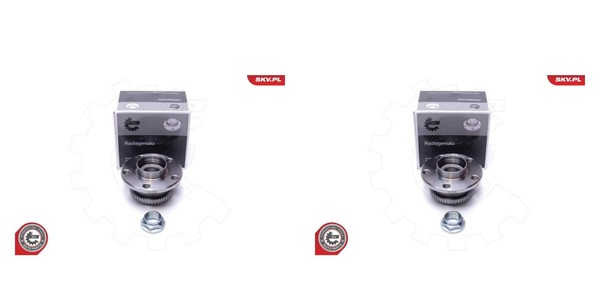 Esen SKV 2X Radnabe Radlagersatz Hinten FüR Fiat Scudo Kasten Peugeot Expert-image