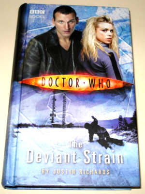 DOCTOR WHO: The DEVIANT STRAP BBC Hardcover Book 2005 VFN NINTH DOCTOR / ROSE