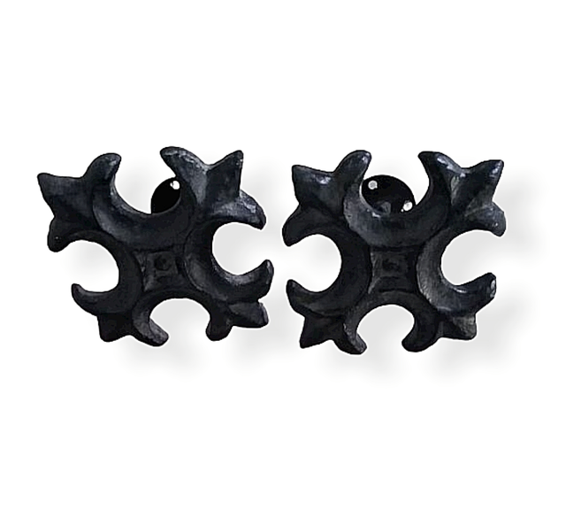Curtain Drapery Decorative Holdback Tie Back Fleur De Lis Wood Black Pair Curtain Drapery Decorative Holdback Tie Back Fleur De Lis Wood Black Pair