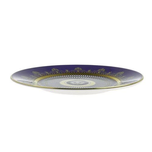 Wedgwood Anthemion blue plate 20cm/7.8' bone china F/S from Japan New - Picture 3 of 8
