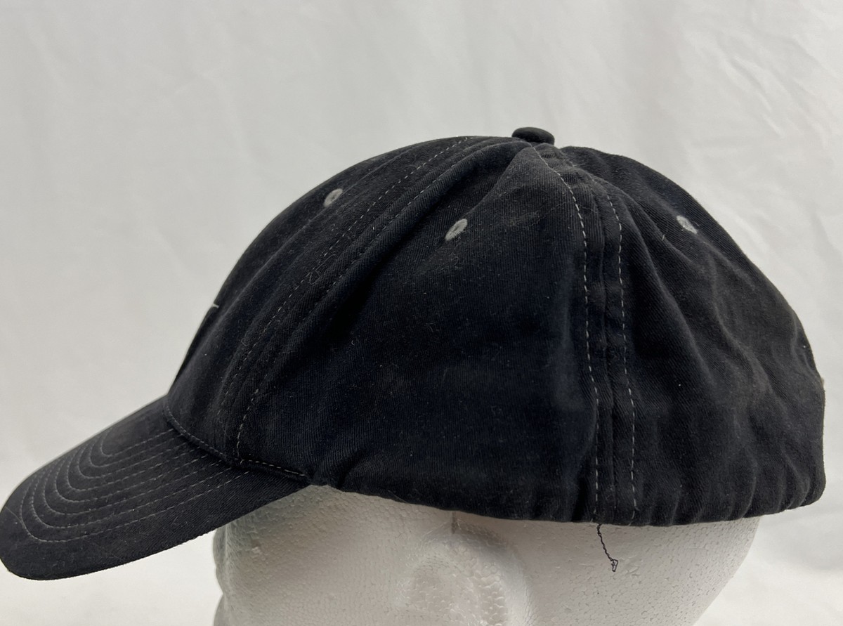 90s USA製　NIKE CAP BLACK Vintage Nike Mens Wink Eye Black Lightweight Baseball Cap