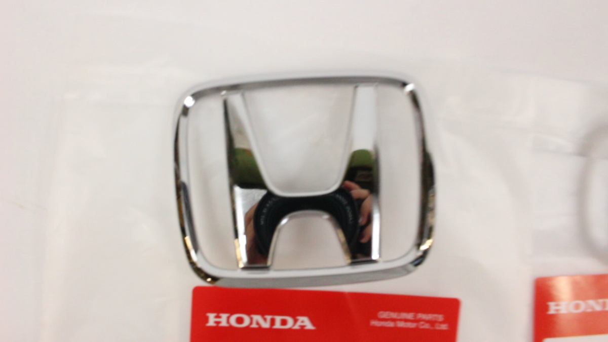 HONDA Genuine 3D CIVIC 92-95 EG4 EG6 SIR Front & Rear Chrome H