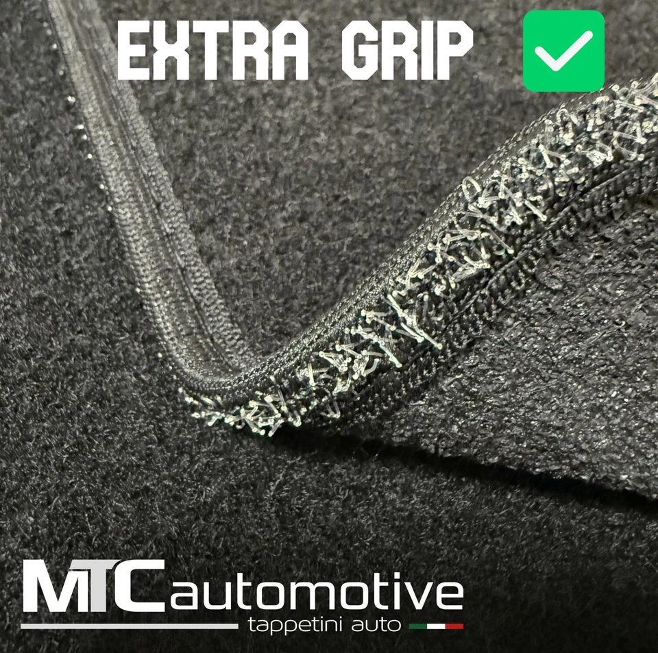 Tappetini Compatibile con Volvo XC60 I (2008-2017), battitacco in gomma - Immagine 4 di 4