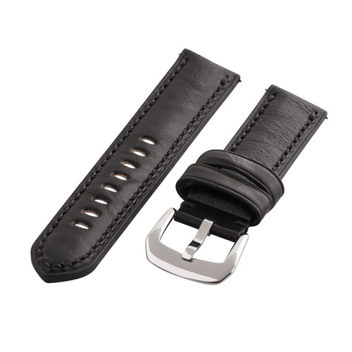Gentlemen's Collection Quick Release SS Leather Watch Band - Imagen 18 de 20