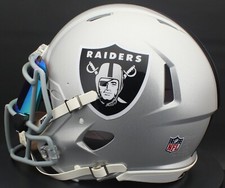LAS VEGAS RAIDERS NFL Riddell SPEED Full Size Authentic Football Helmet