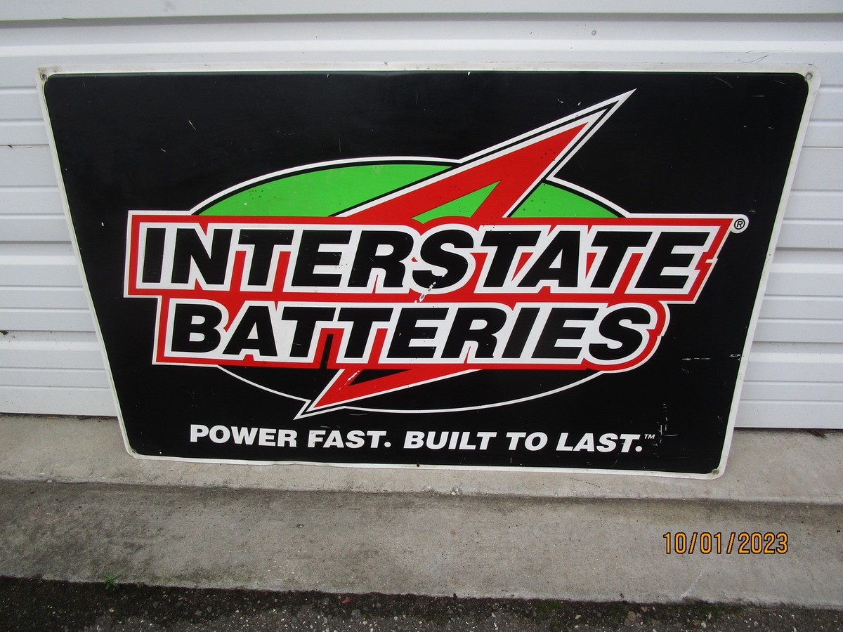 INTERSTATE BATTERIES 看板 サインボード アメリカン雑貨 s-l1200.jpg