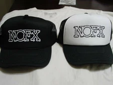 NOFX Hat kbd punk rock pop punk anarchy punk in drublic white trash anti 