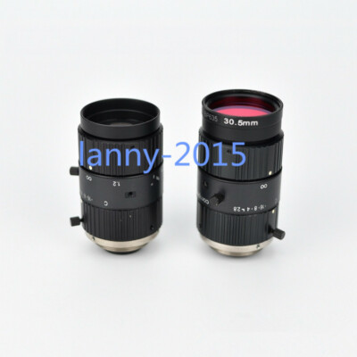 1PC used computar M7528-MP megapixel fixed focus industrial lens 75mm 1: 2.8