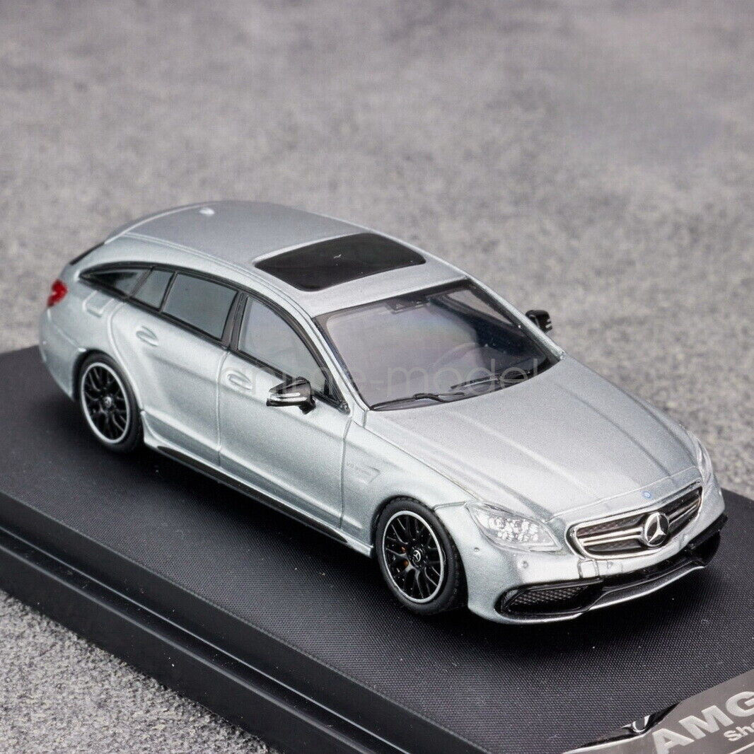 BM 1/64 CLS 63 AMG Shooting Brake Silver Diecast Car Model | eBay
