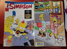 Lotto SIMPSON fumetti Bongo Comics - 26 numeri - Ottime condizioni