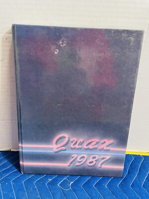 1987 Quax Drake University Des Moines Iowa Vintage Yearbook Year Book