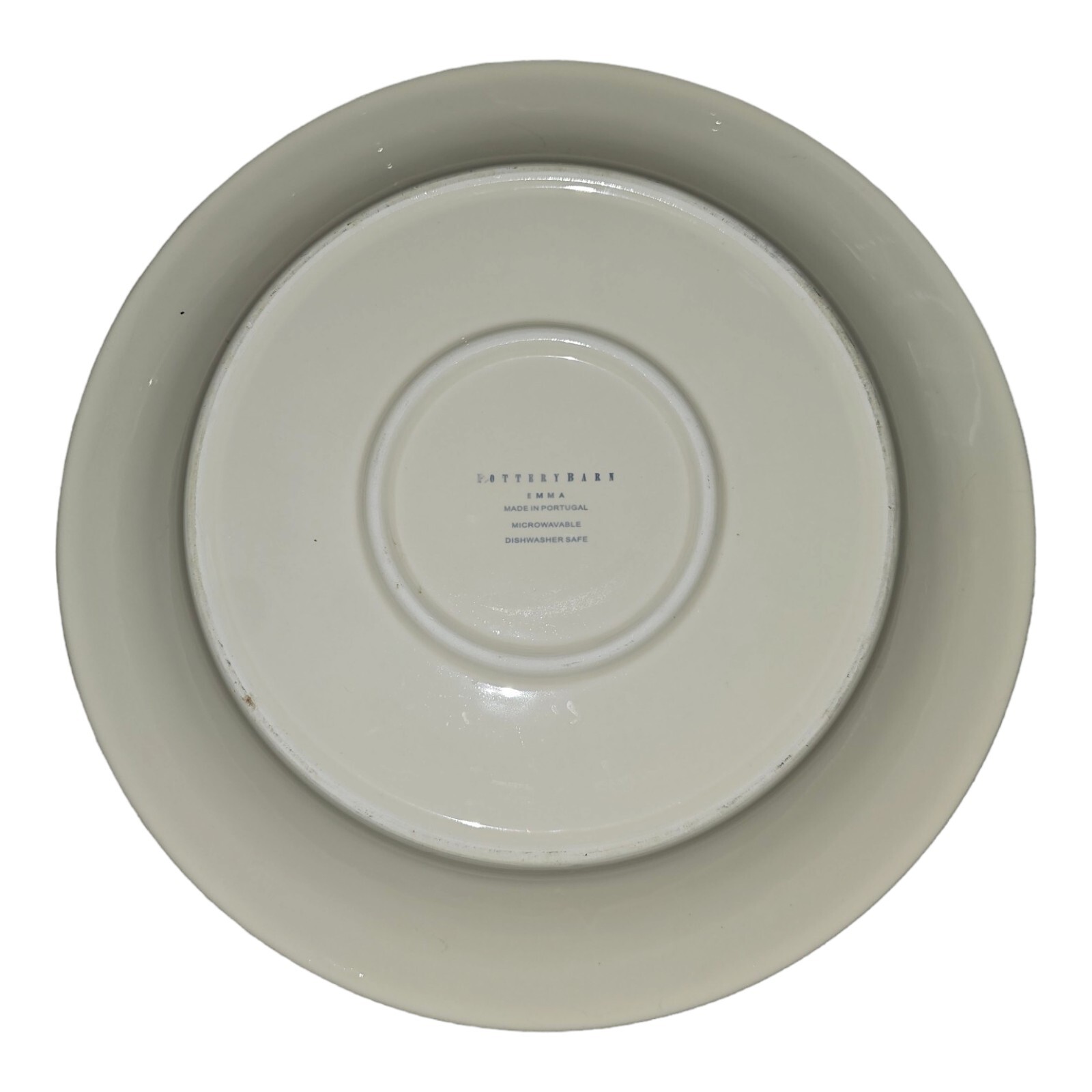 Pottery Barn Emma 11" Dinner Plate Cream Replacement NO Chips Cracks or