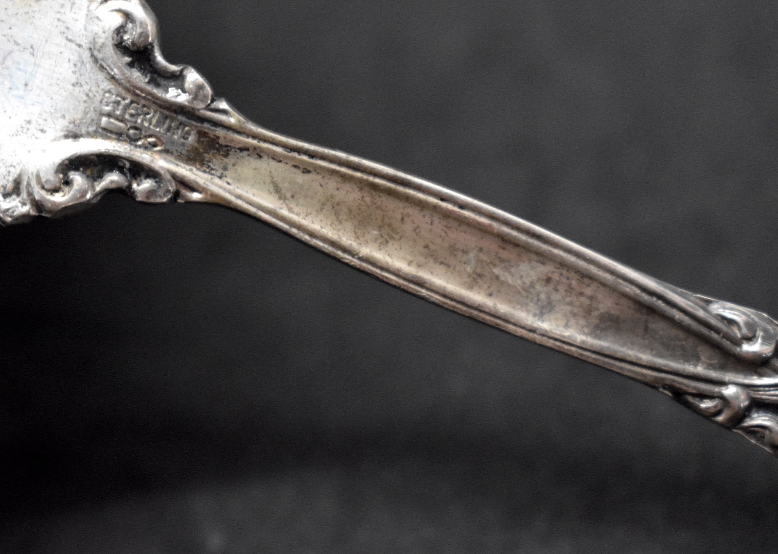 DOMINICK AND HAFF  STERLING LABORS OF CUPIDS GRAVY LADLE   NOT MONOGRAMMED