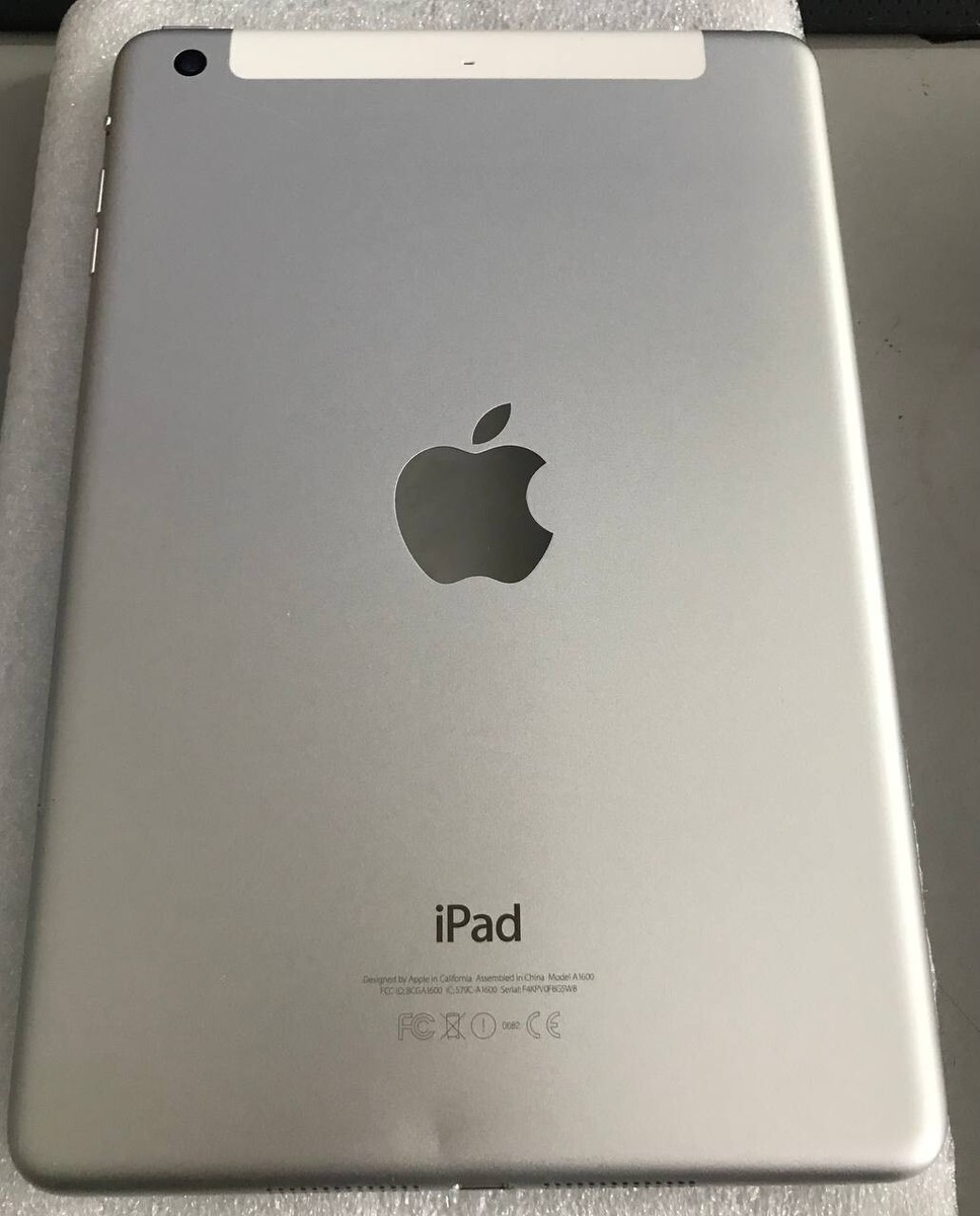 APPLE IPAD MINI 3- 16GB- SILVER -UNLOCKED UL APPLE IPAD MINI 3- 16GB- SILVER -UNLOCKED UL