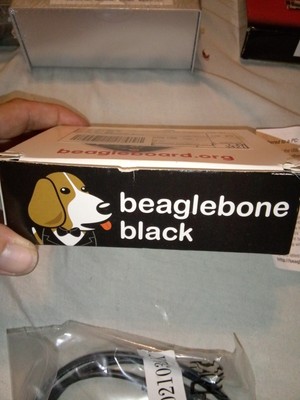 Dev Beaglebone Black Rev A5A in Geaux Robot Gloss Acrylic Case USA Open Box new