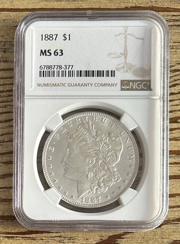 1887 MORGAN DOLLAR (NGC)
