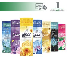 3 X Lenor Laundry Perfume In-Wash Scent Booster Beads Shake & Sniff Non-Stop...