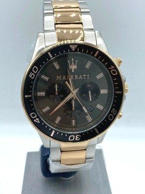 orologio da polso maserati sfida acciaio oro cronografo collezione 2020 |  eBay