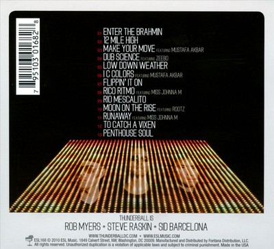 THUNDERBALL 12 MILE HIGH NEW CD