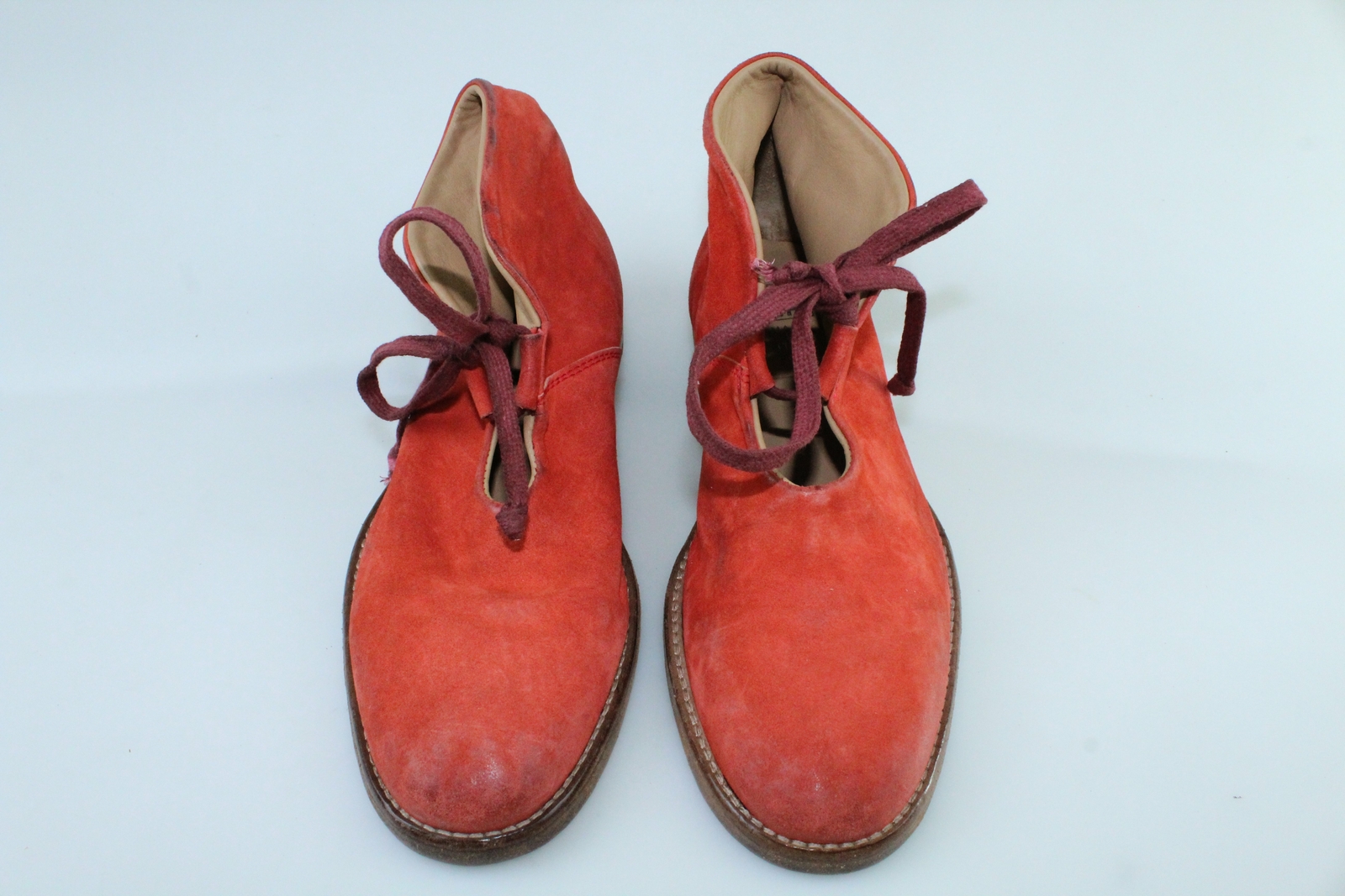 Купить scarpe donna MOMA 37 polacchini rosso camoscio DS781 на Аукцион DE  из Германии с доставкой в Россию, Украину, Казахстан