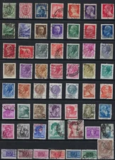 56 Different Older Stamps from Italy     ........32R......J-622-y