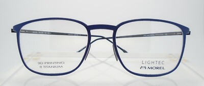 LIGHTEC 30073 BG 11 55-20 Blue Glasses Eyeglasses Eyewear Optical Frames 